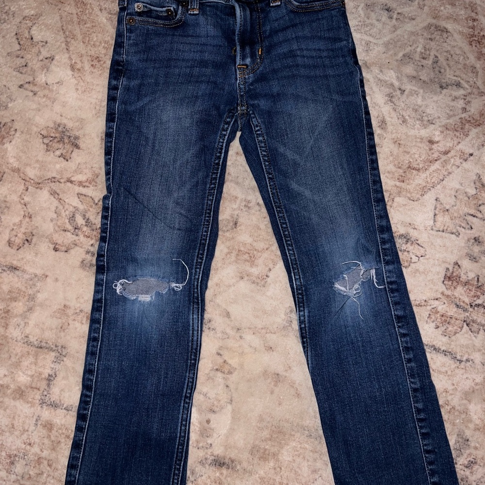 Abercrombie kids jeans 5/6 long skinny jeans